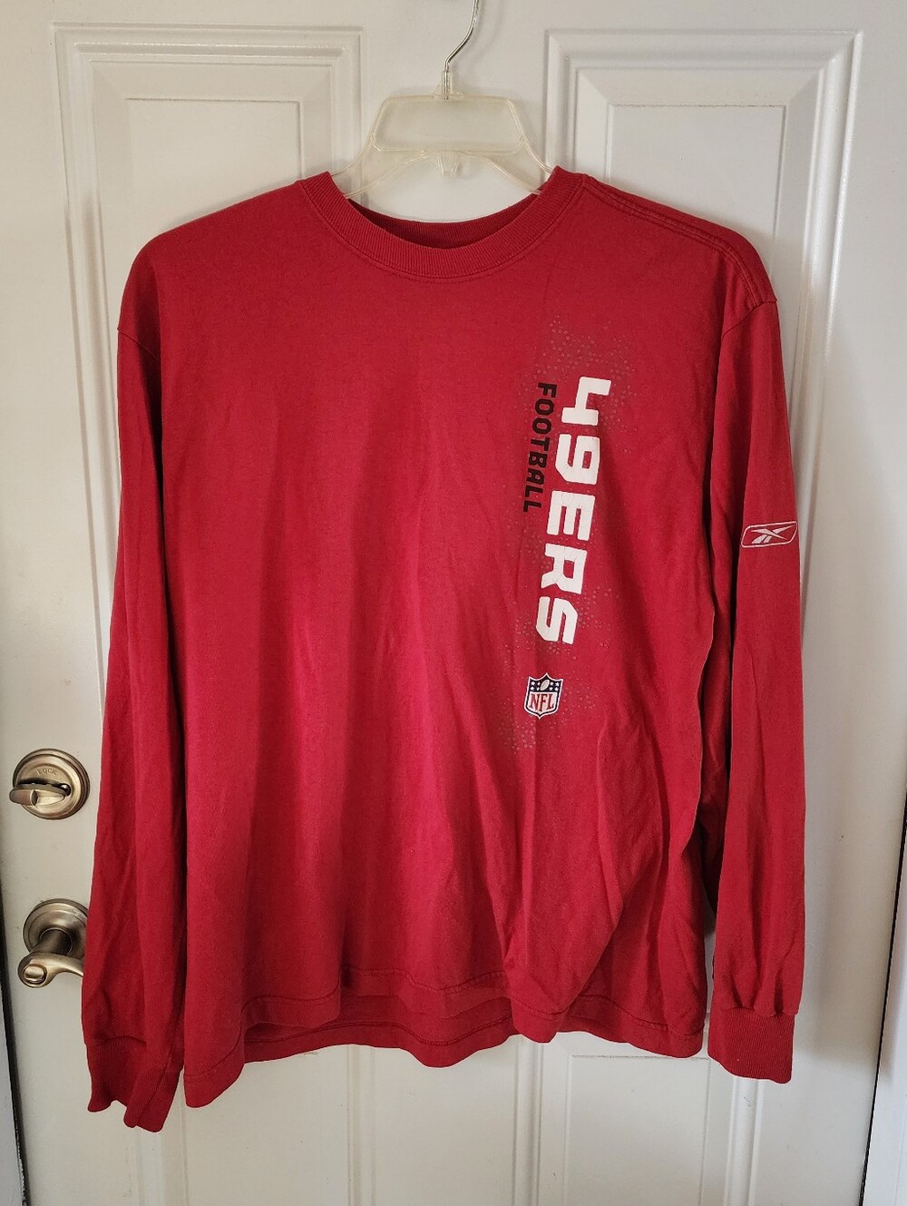 Reebok 49ers Long Sleeves Shirt